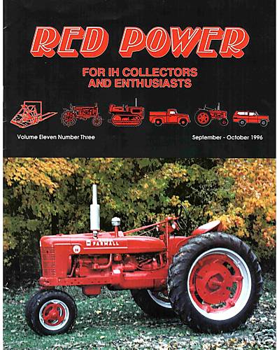 Cyrus McCormick Reaper – IHC tractor RED POWER Magazine