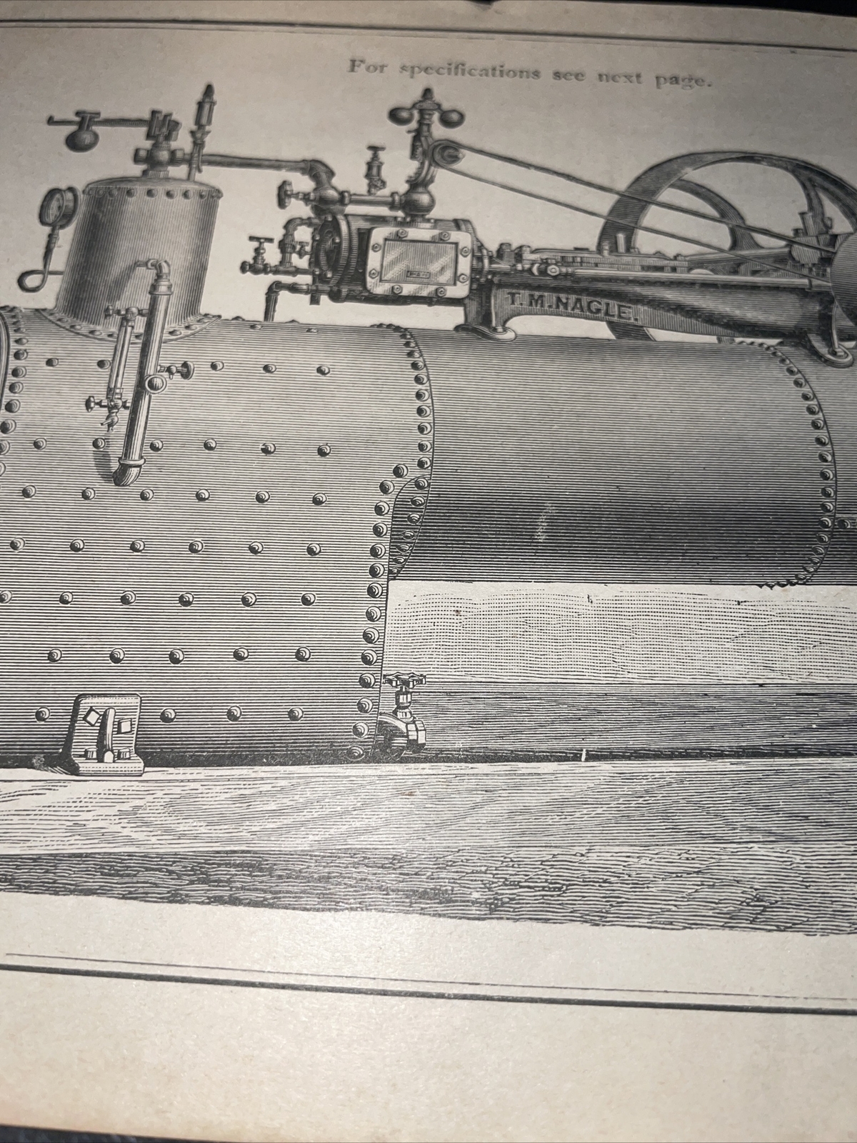 1891 Baldwin – Nagle Engine – Farm Advertising – New Orleans