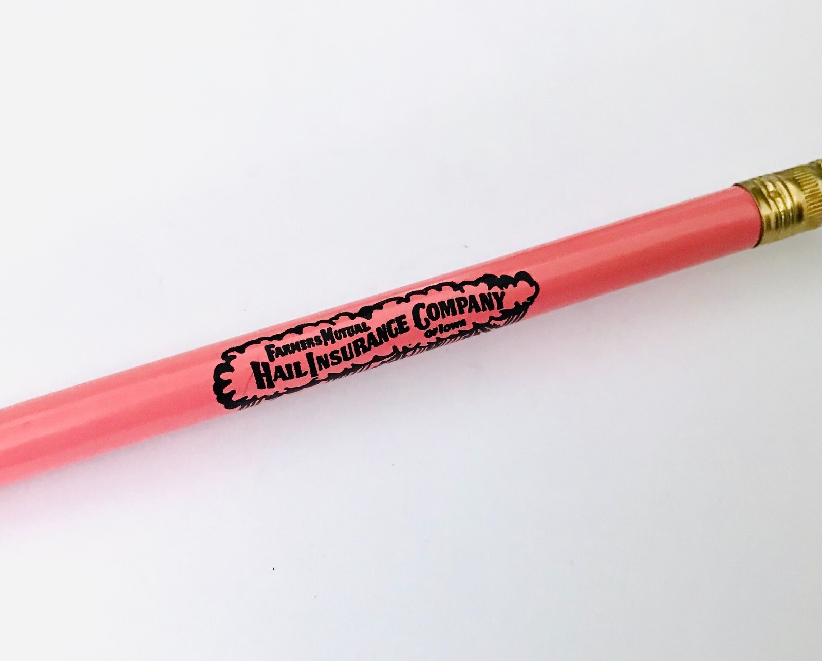 Vtg Farmers Mutual Hail Insurance Co. Varga Insurance Cornell WI Promo Pencil