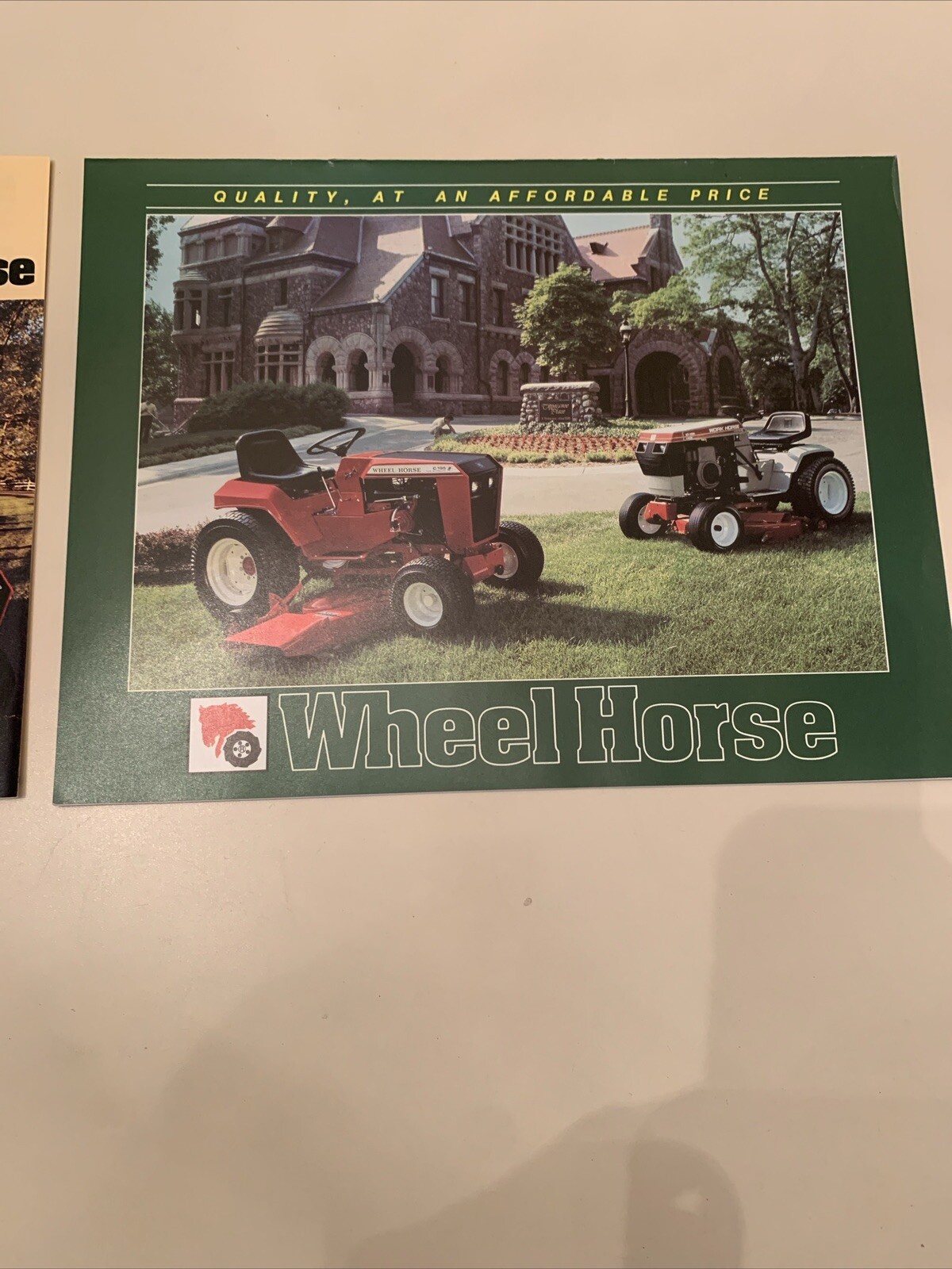 Lot of 3 Original NOS Wheel Horse Lawn & Garden Tractor Brochures-1980 & 1984