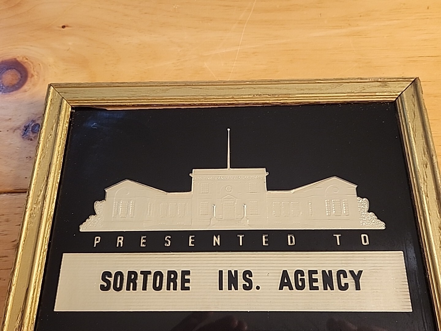 Vintage Agricultural Insurance Award