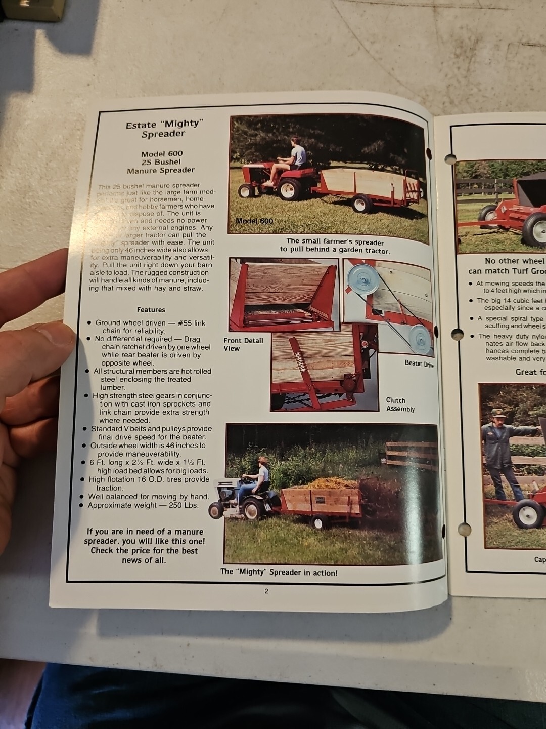1985-86 Country Manufacturing Small Farmer&rsquo;s Products Catalog. Fredericktown, OH