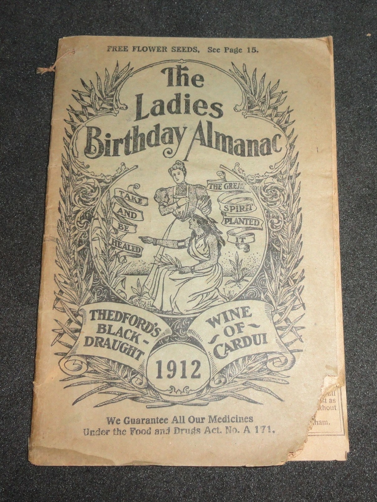 The Ladies Birthday Almanac 1912
