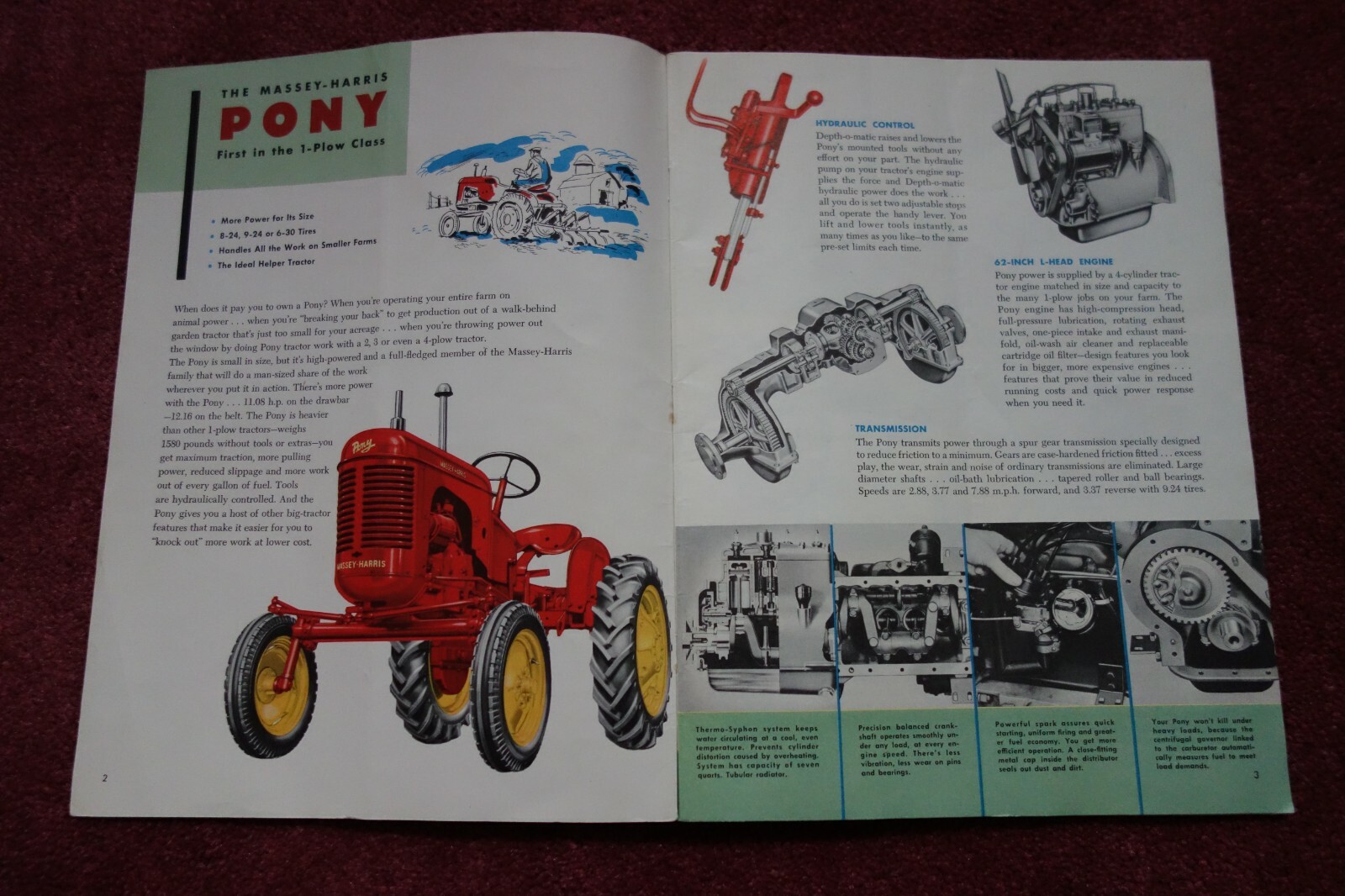 MASSEY HARRIS Tractors Buyer&rsquo;s guide Illustrated Full Color CATALOG