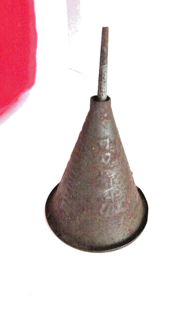 Vintage Pratt&rsquo;s Animal Regulator Advertising Funnel w Dispensing Can