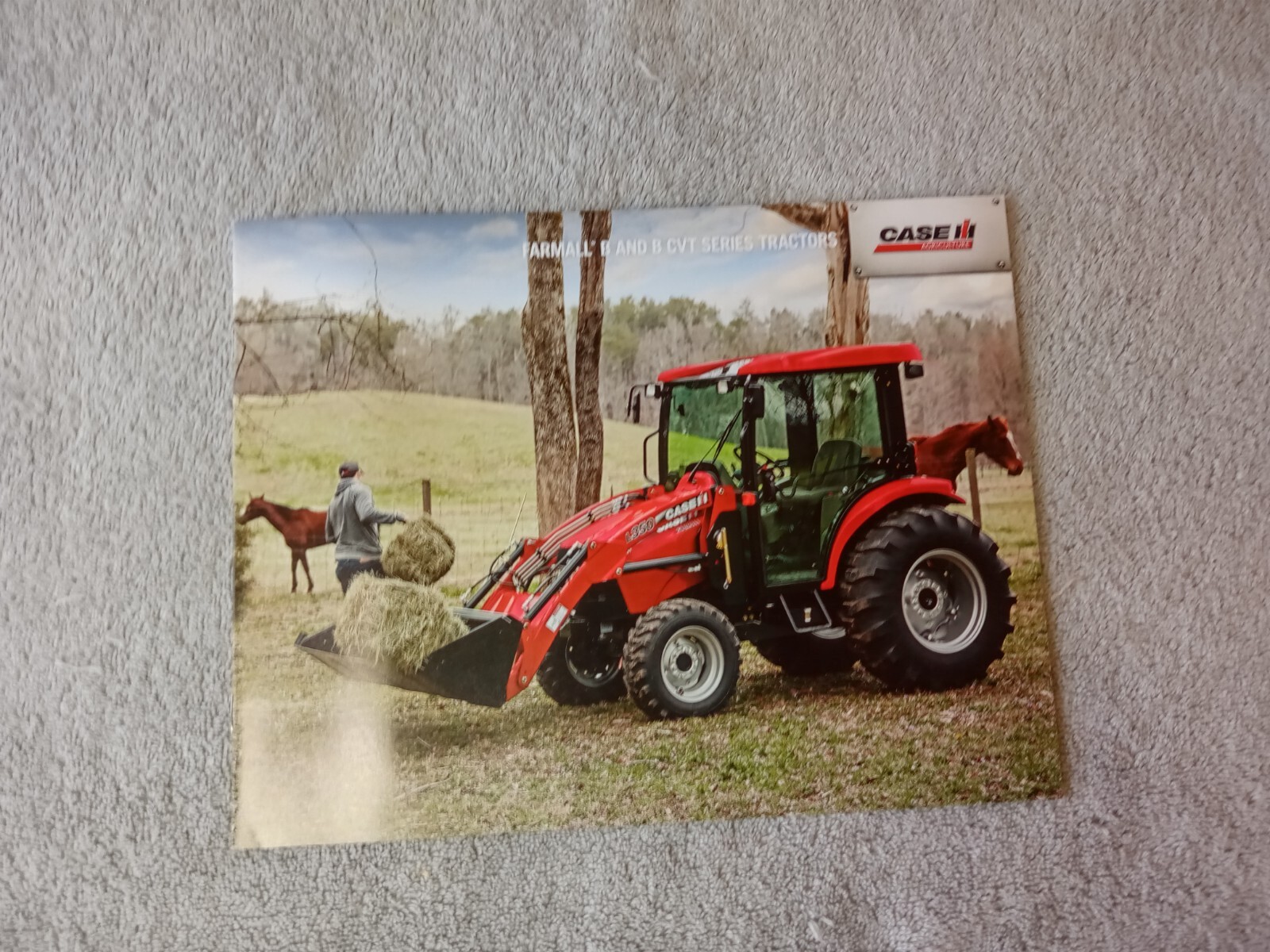 Case IH Farmall A B Series Tractors Sales Brochure. Lot Of 5 Assorted Brochures.