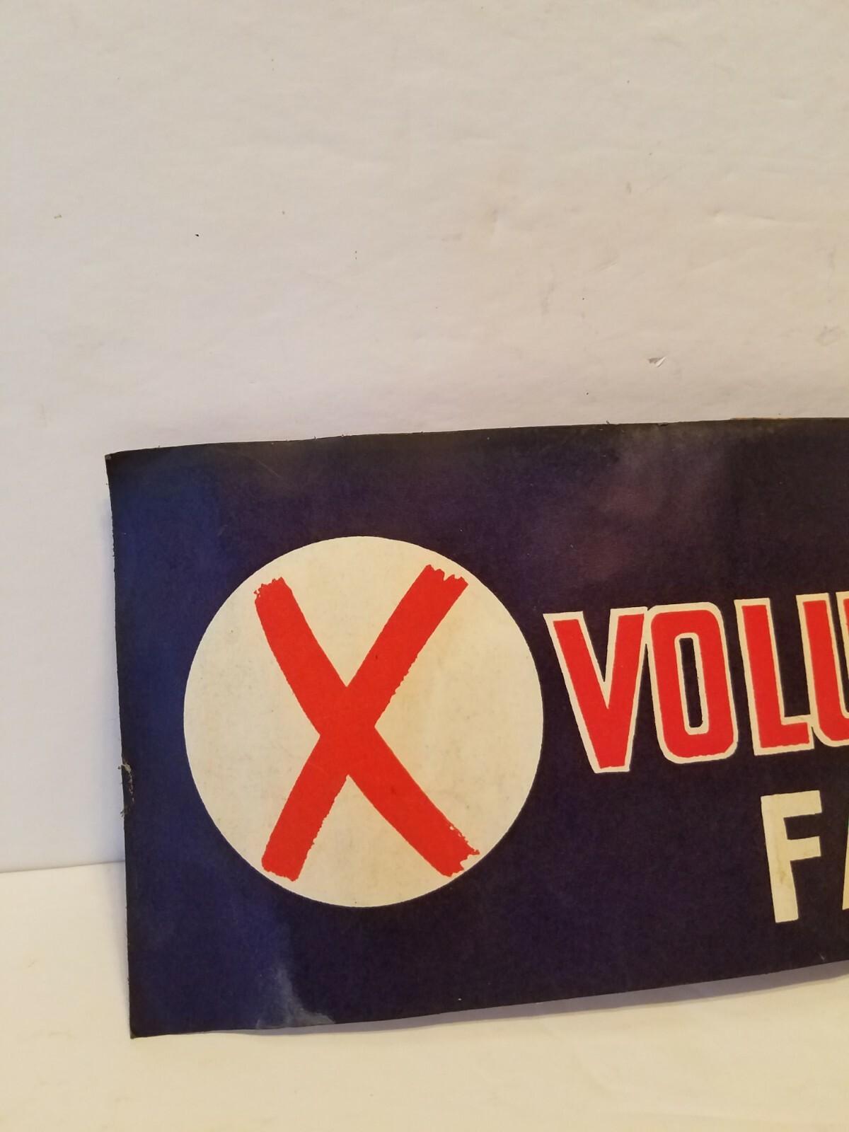 Vintage BOOSTING Voluntary Promotion FARM PRODUCTS Bumper STICKER Farmer Decal