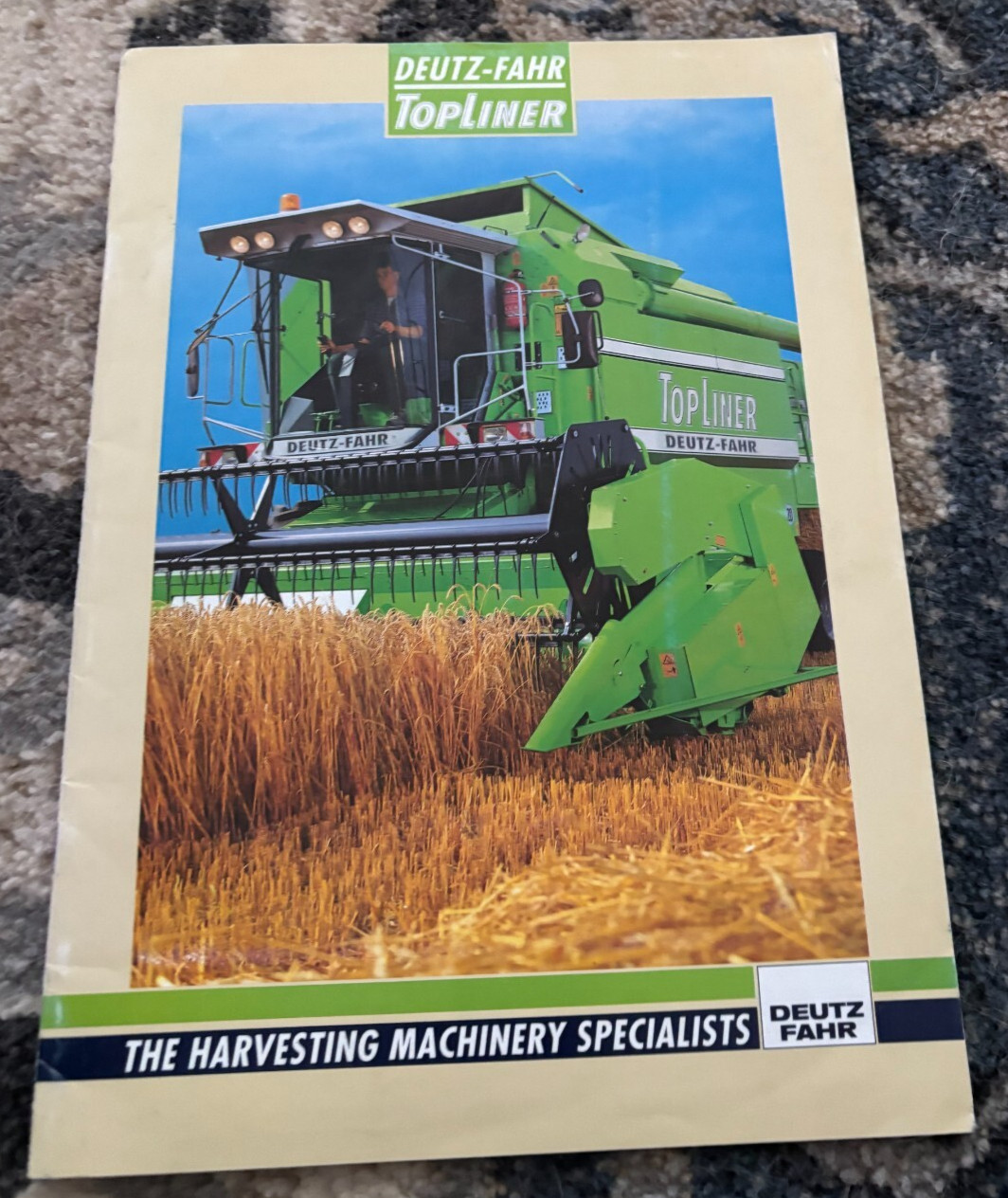 Deutz Fahr Topliner Combine Brochure FCCA25