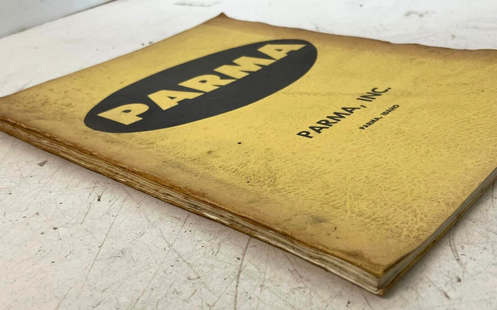 Vintage Parma Farm Water Lifter / Pump Brochure and Manual Folder w Price Lists