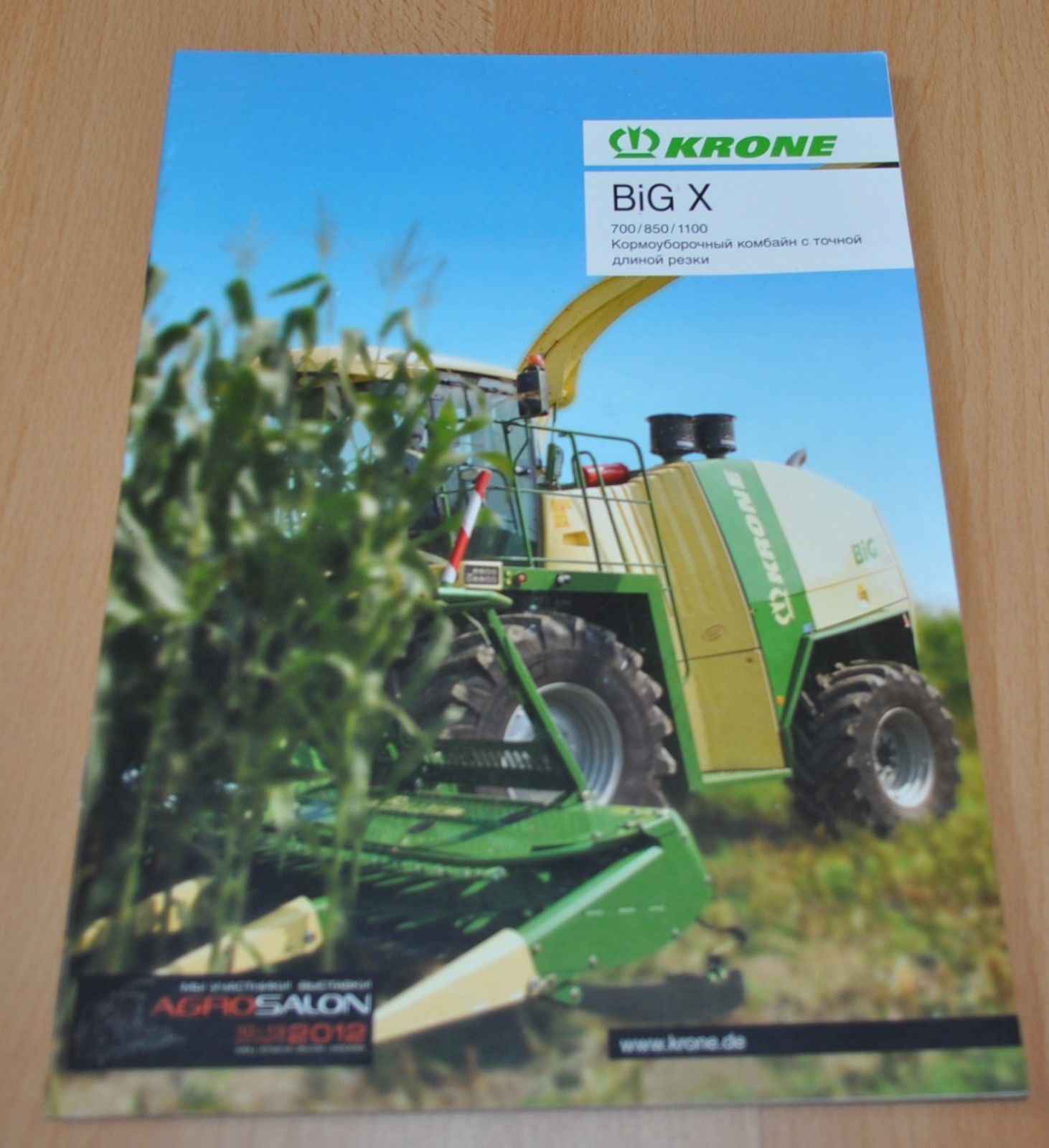 Krone Forage Harvester BIG X Brochure Prospekt