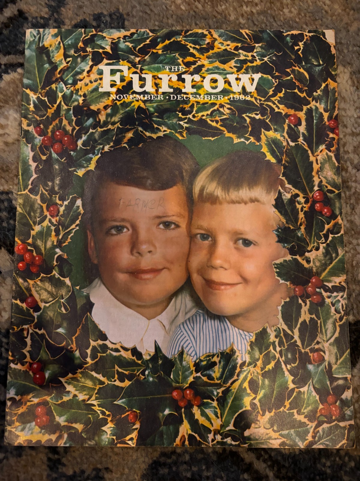John Deere Furrow Magazine Nov-Dec 1962 Clinton Ia Brochure DCPA26