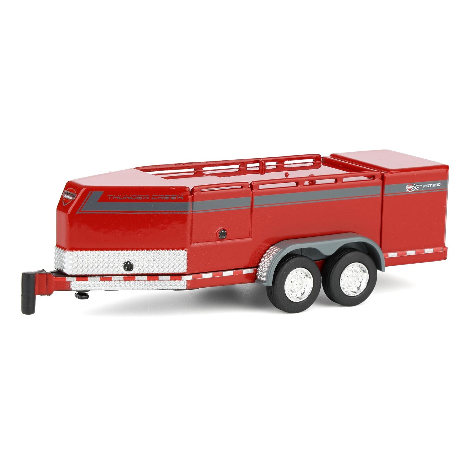 1/64 Thunder Creek FST990 Tandem Axle Fuel Trailer, Red, TCM604