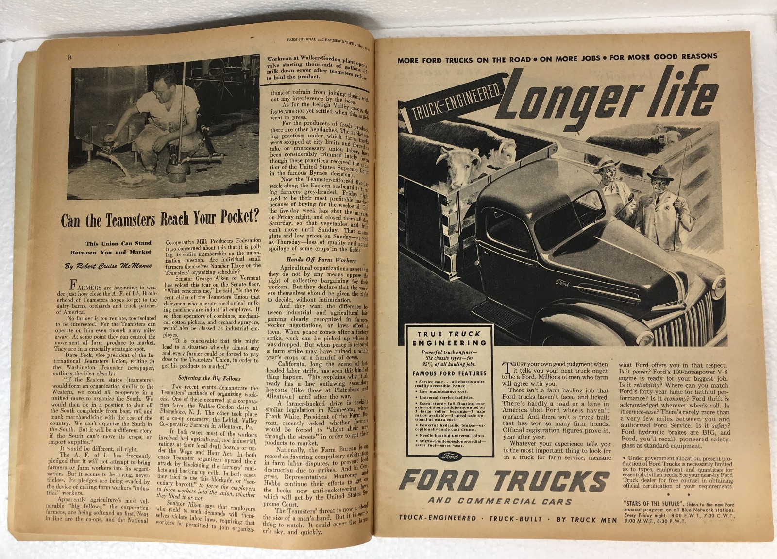 FARM JOURNAL and FARMERS WIFE MAGAZINE — MAy, 1945