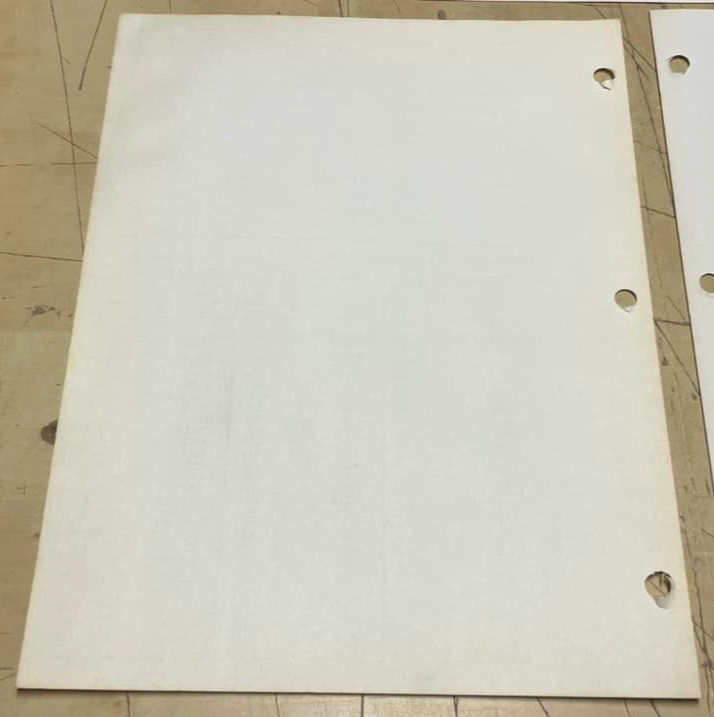 Vtg 1960s American Standard Diamond Roller Chains One-Sheet Price List Bundle