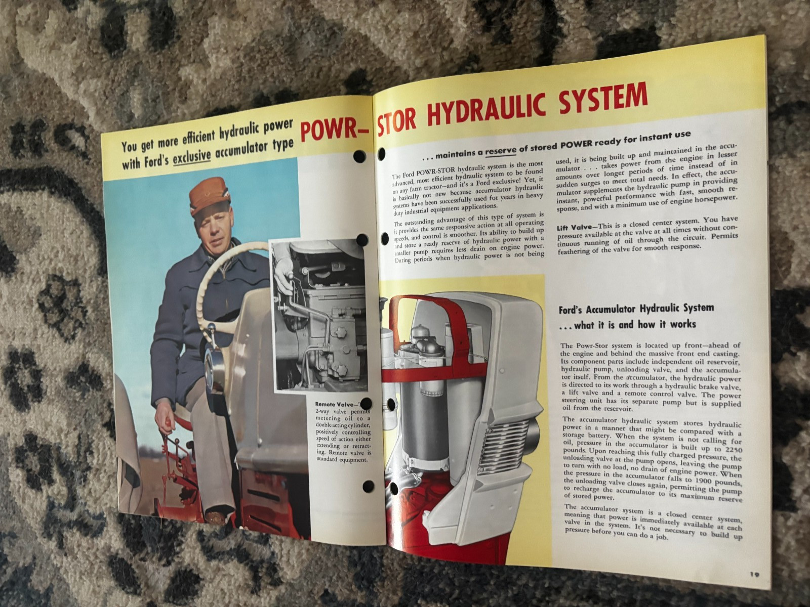 Ford 6000 Tractor For 1961 Brochure DCPA26