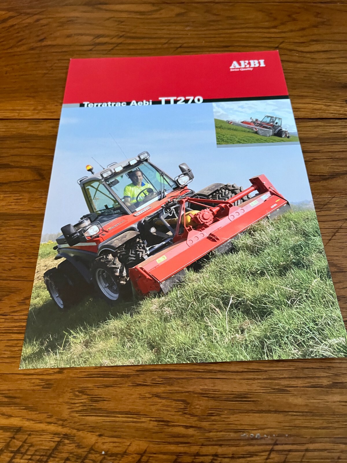 AEBI TT270 Terratrac Tractor Brochure FCCA