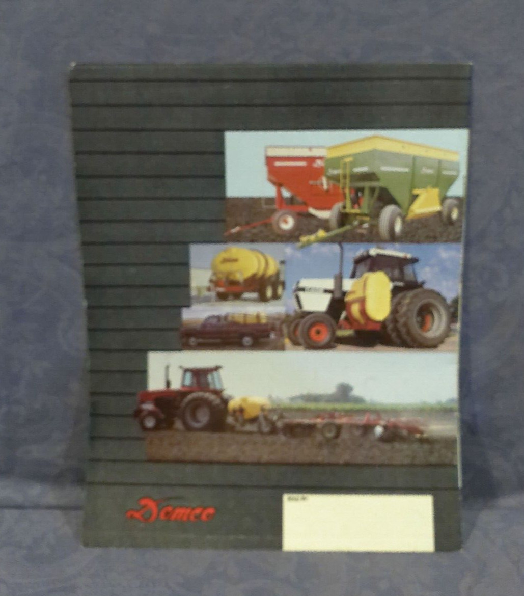 Demco « Get The Leader » Application Equipment And Gravity Wagons Sales Brochure