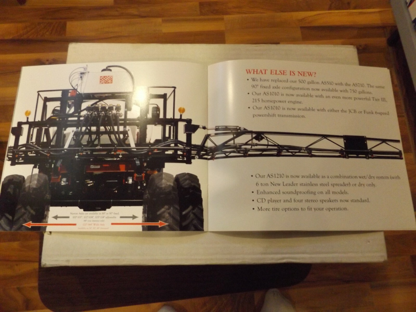 APACHE by ET The number one mechancial drive SPRAYER 2007,
