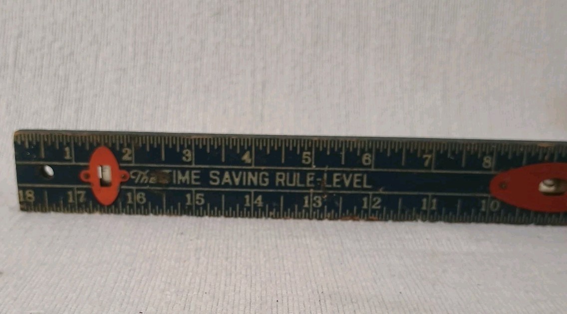 Hulting Hybrids Seed Corn Agriculture Advertising 18&Prime; Ruler Level Geneseo IL