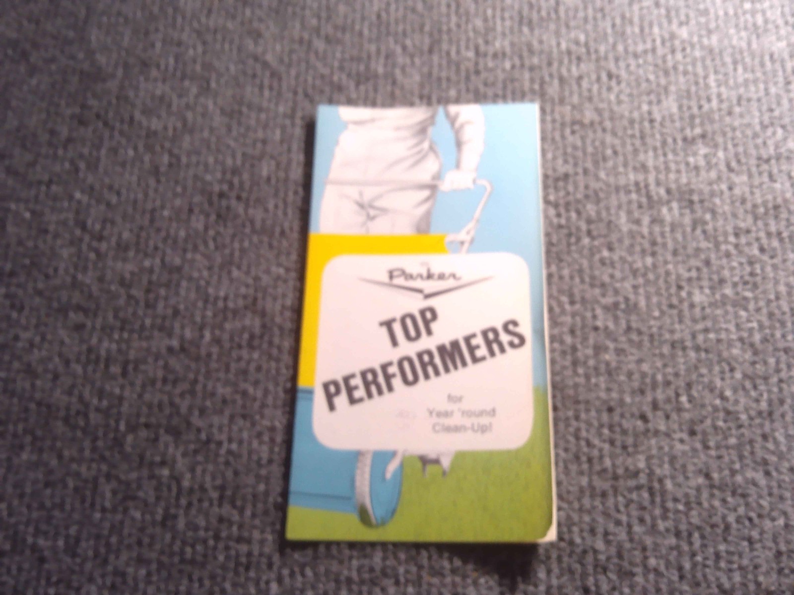 PARKER SWEEPER BROCHURE *** VINTAGE ORIGINAL
