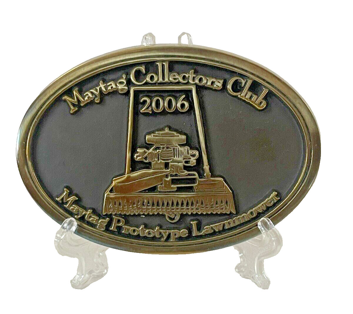 Maytag Collectors Club 2006 Northwest Brass Works Hand Made Belt Buckle 21/100
