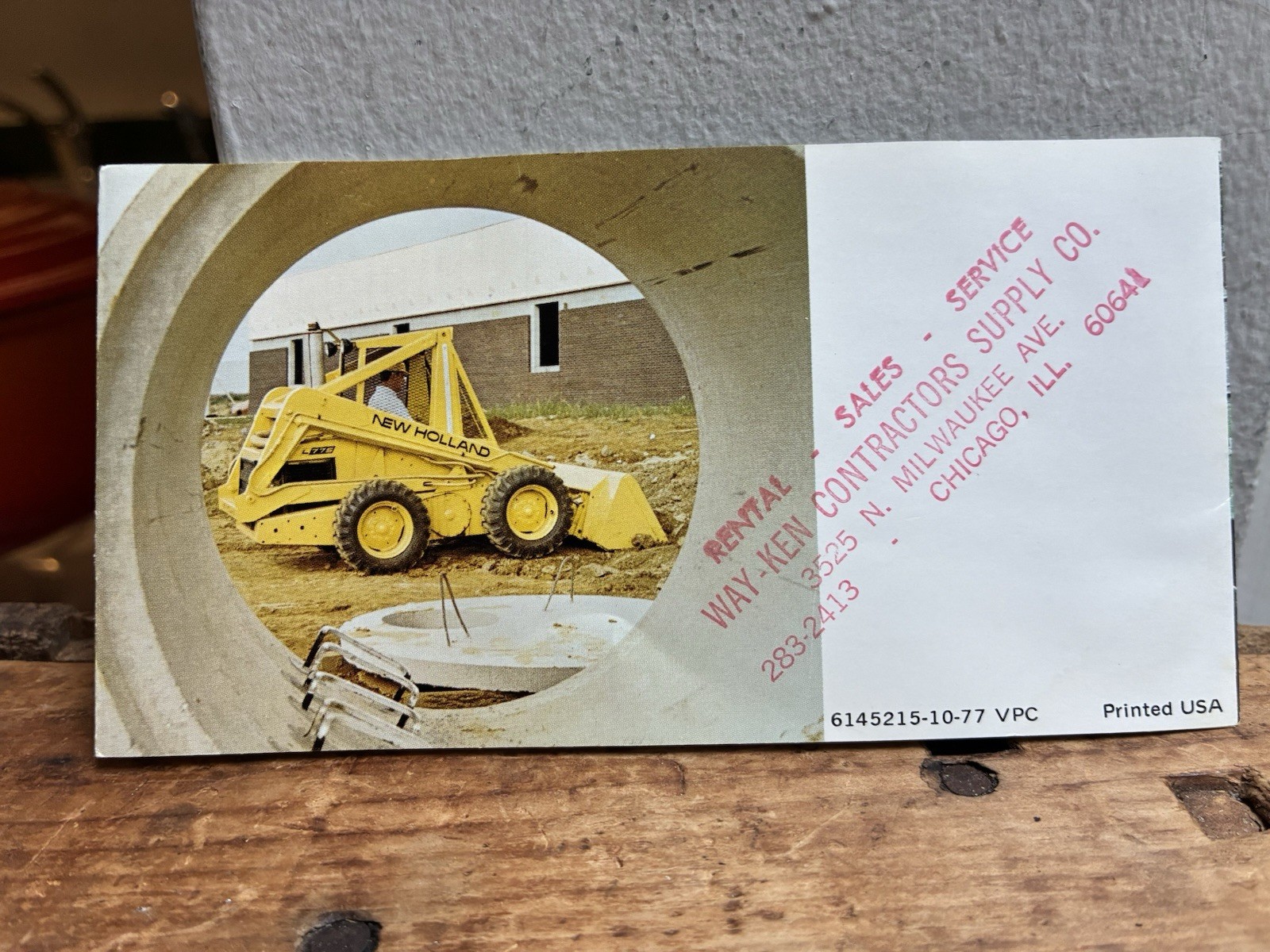 Vintage New Holland Sperry Loader Brochure