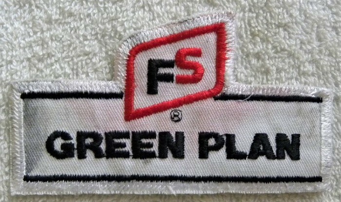 Vintage FS Green Plan, Farm Service Farming Patch