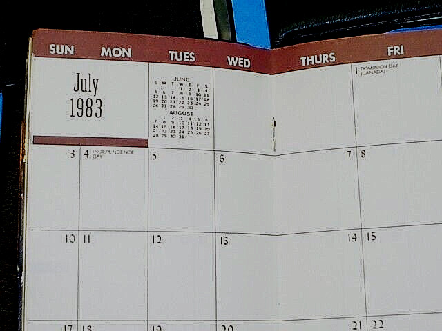 VTG 1970-1983 SPERRY RAND, SPERRY NEW HOLLAND MONTHLY PLANNER CALENDAR BOOKLET