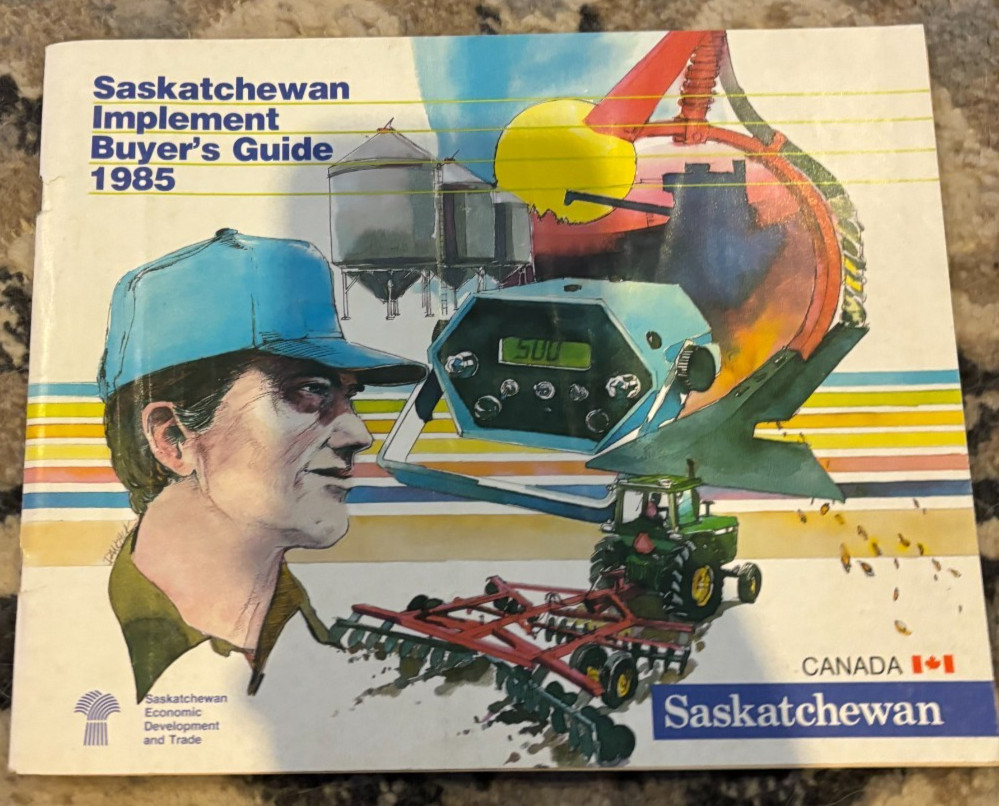 Saskatchewan Implement Buyer&rsquo;s Guide For 1985 Brochure FCCA25