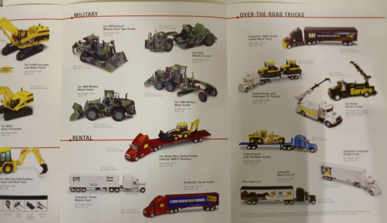 CAT Norscot 2005 Scale Model Replicas Catalog