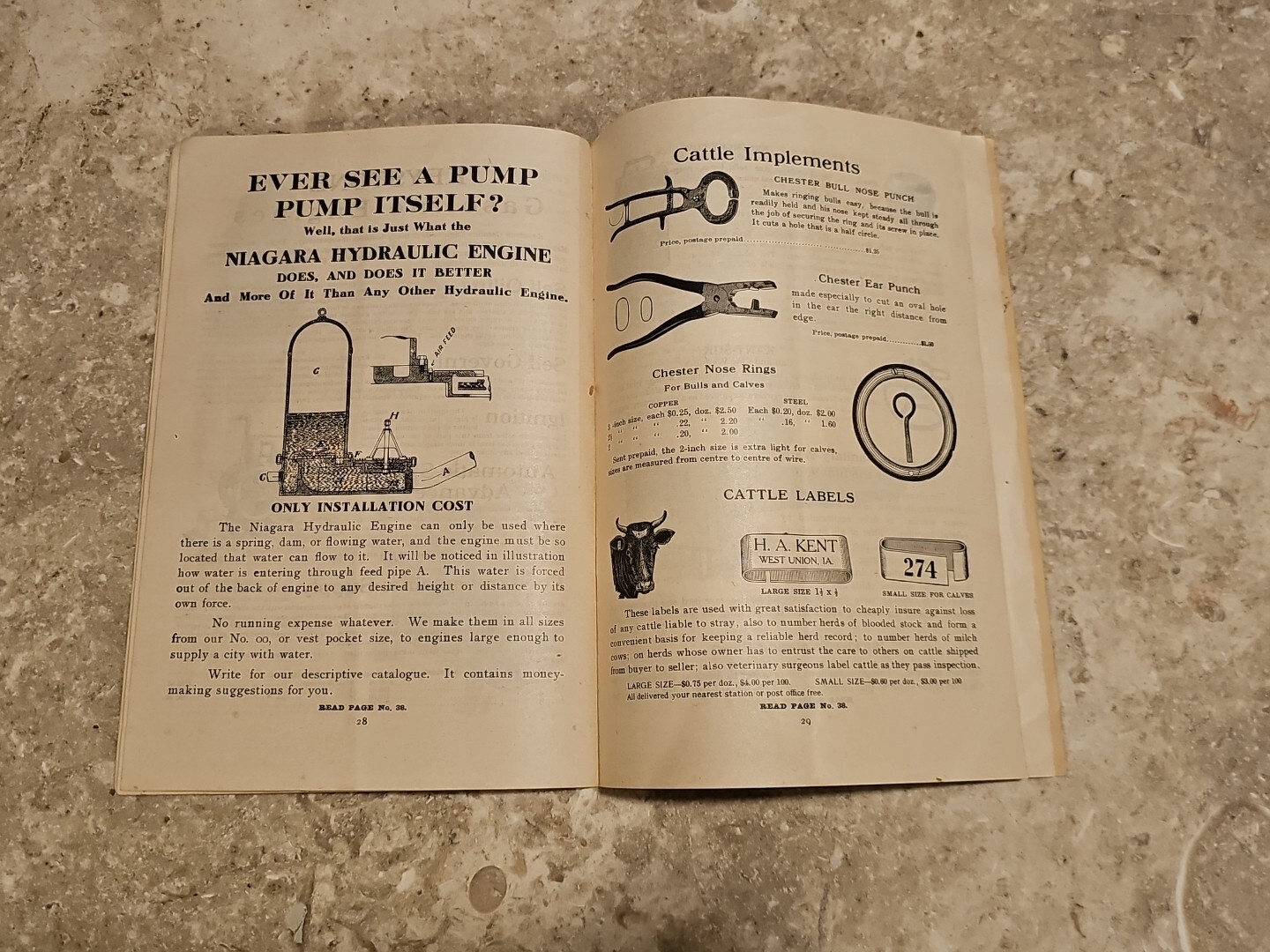 Root dairy supply catalog West chester pa milk cream separtor engine keystone