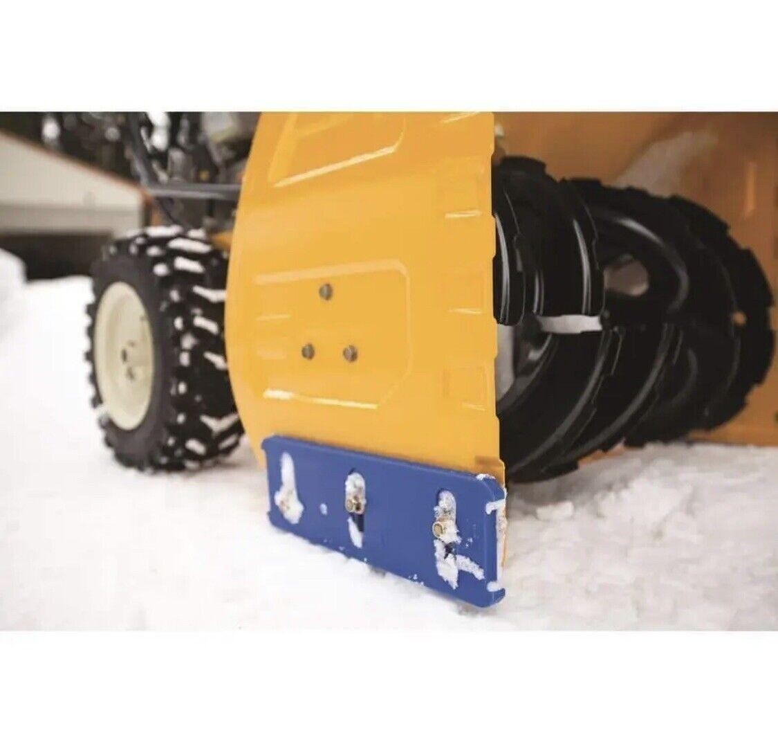 Cub Cadet Poly Skid Shoes Blue 2X 2-Stage/3X 3-Stage Snow Blowers Non-Abrasive