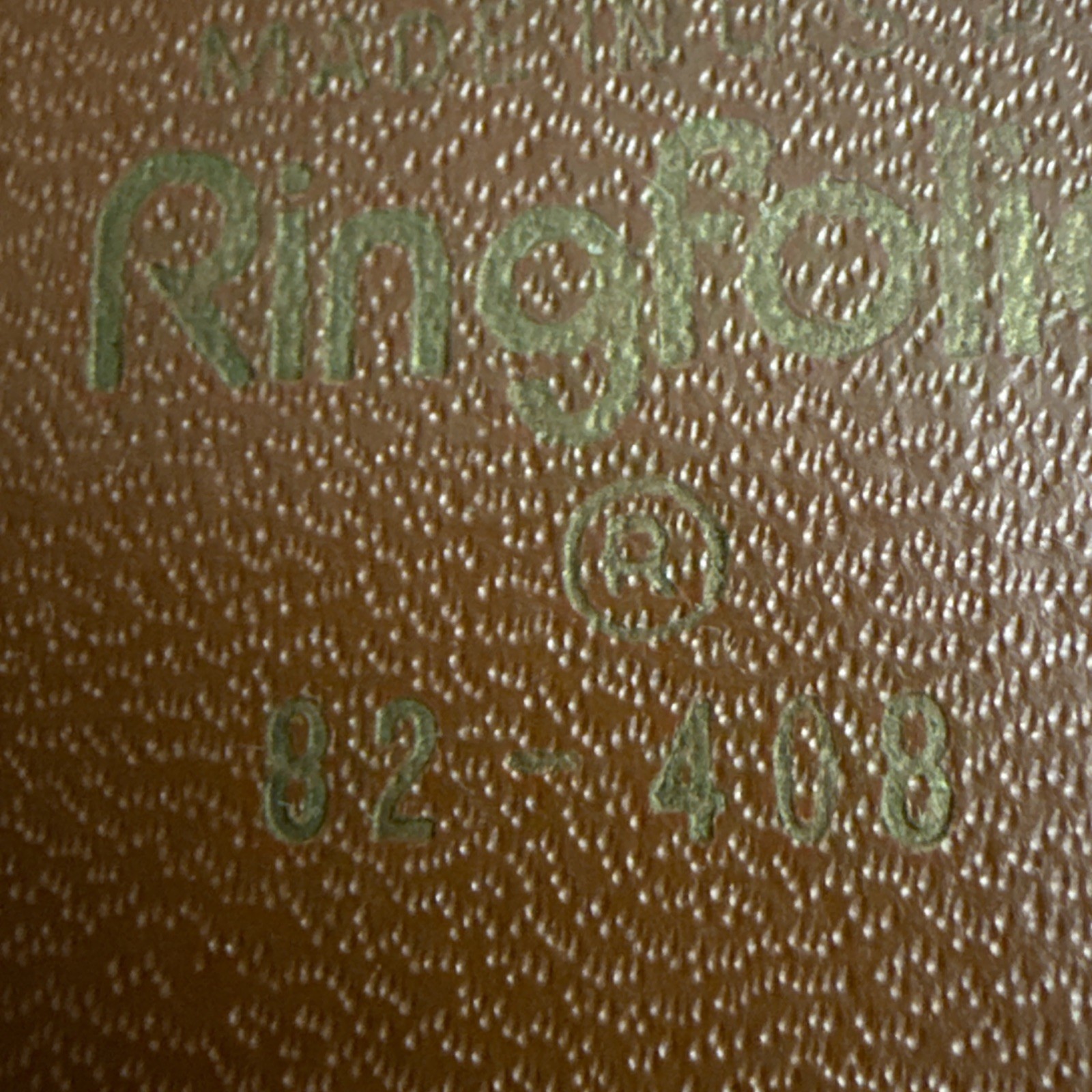 True Vintage Ringfolio National antique Leather secretary Business Binder USA