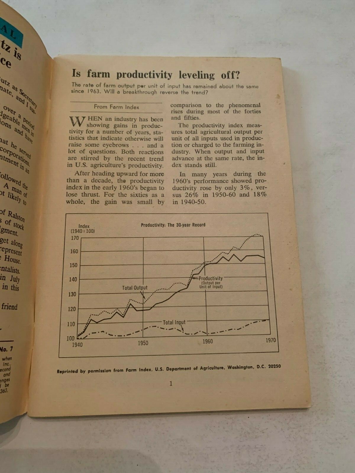 January 1972 Farmers Digest Magazine Volume 35 Number 7