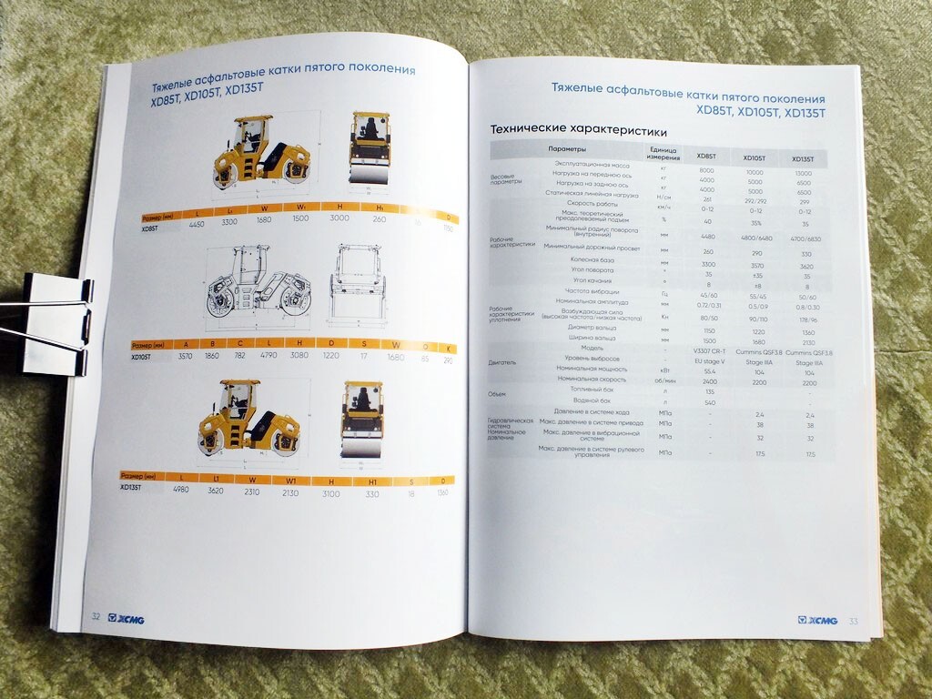 XCMG Chinese Loader Bulldozer Graider Road Construction Equipment Brochure 2025