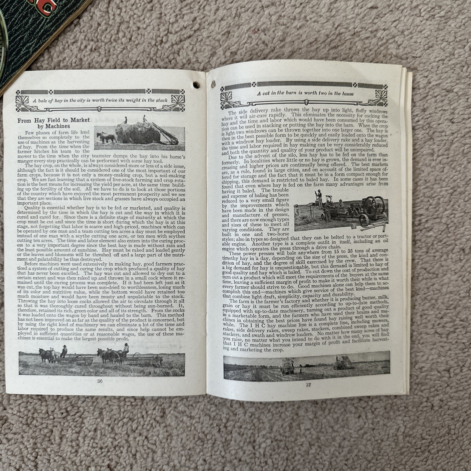 1915 International Harvester Co. Of America Inc.,Farmers Almanac