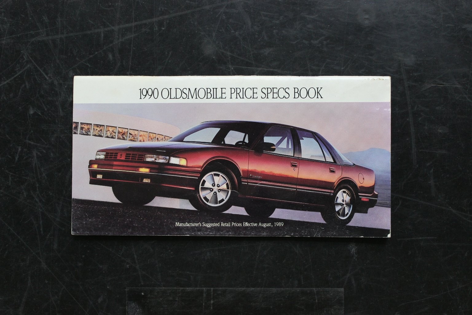 Oldsmobile 1990 Price Specs Book Vintage Automotive Brochure Manual GM Car