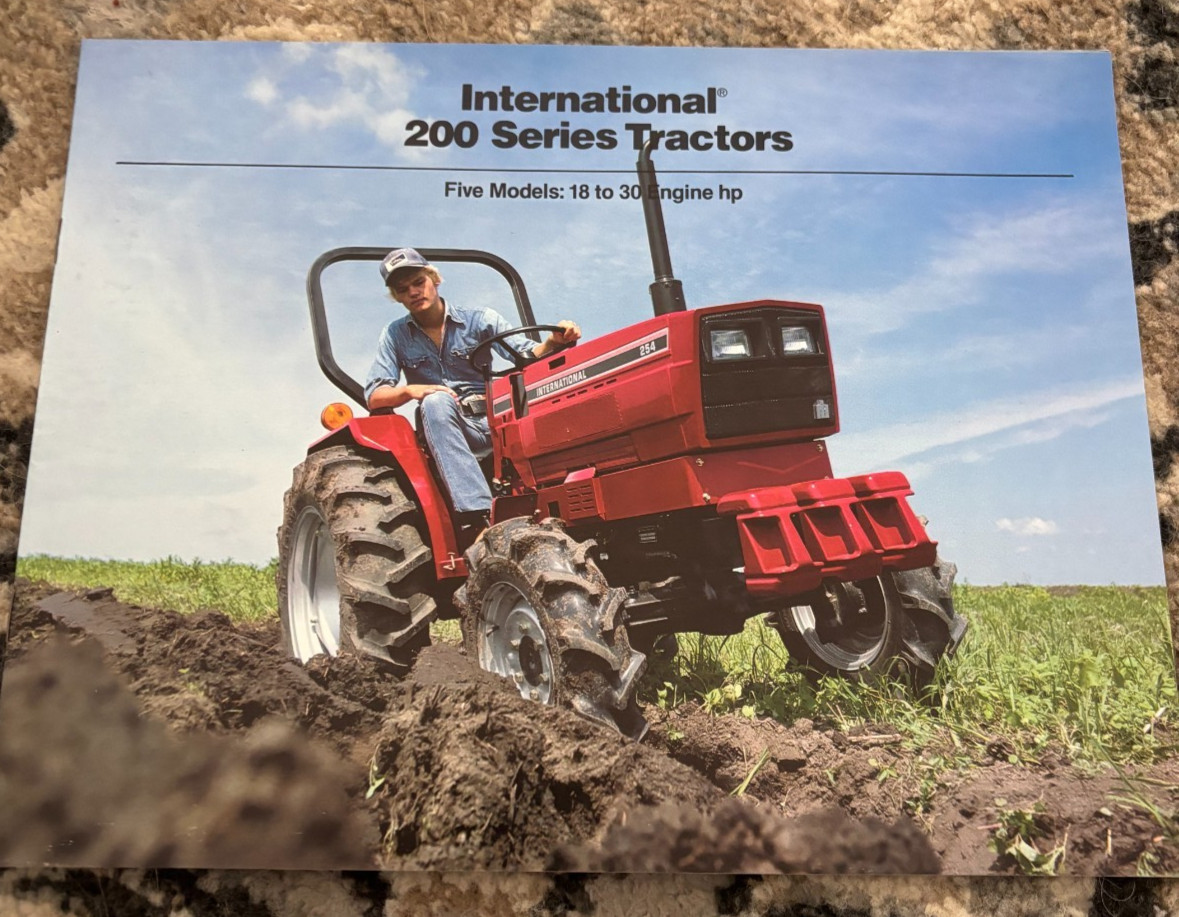 International Harvester 234 244 254 274 284 Tractor For 1983 Brochure FCCA25