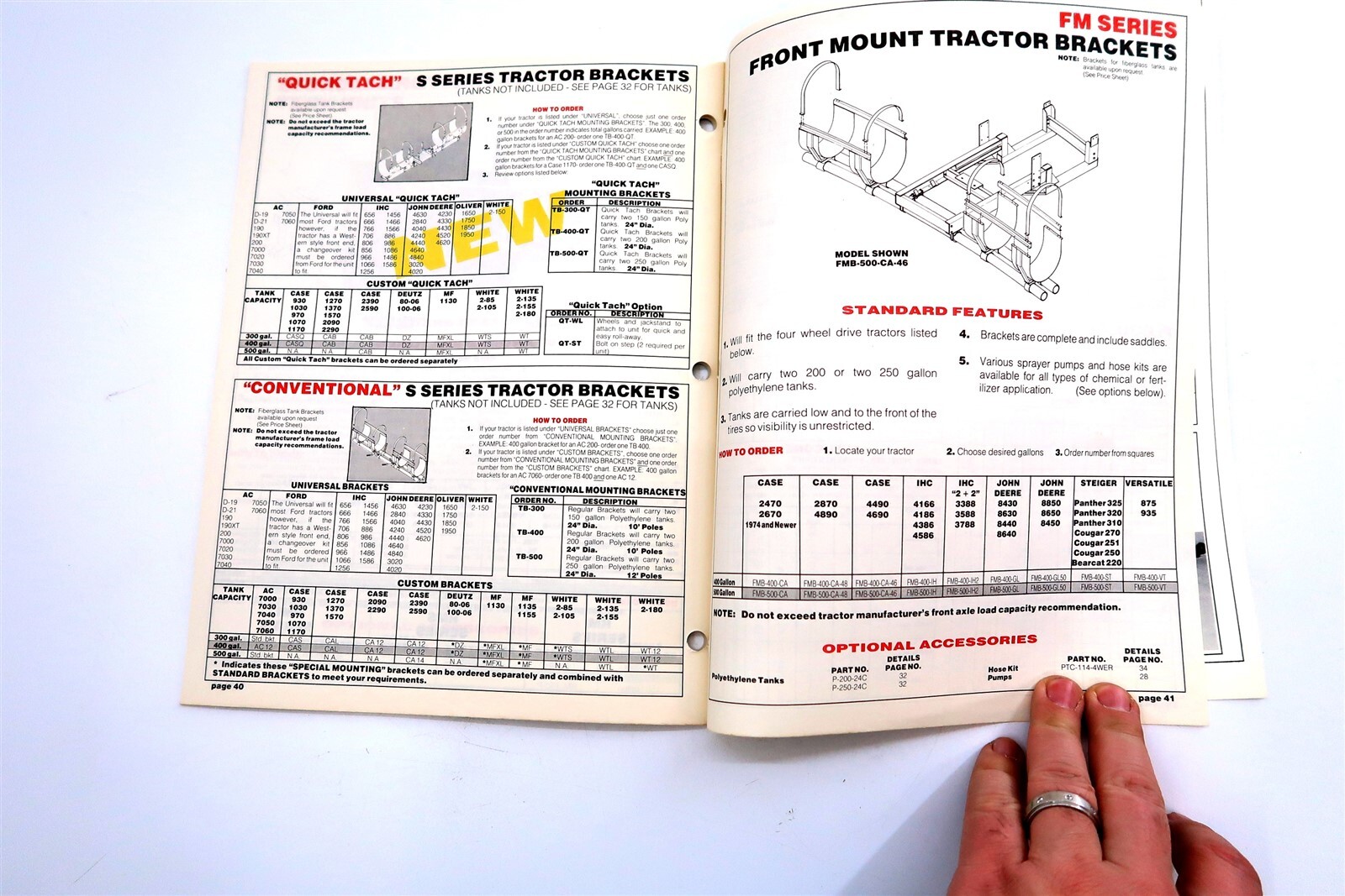 Vintage 1980&rsquo;s Demco Sprayer Equipment Dealer Brochure Catalog No 38