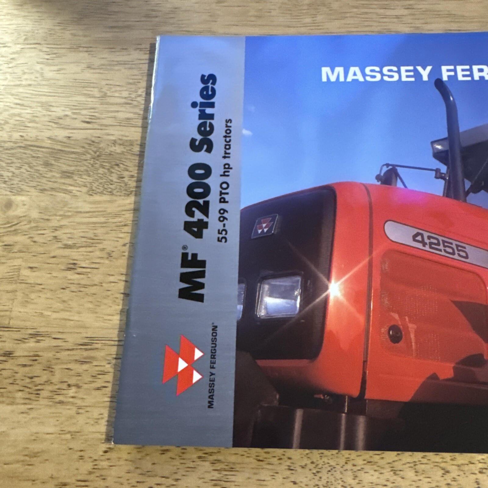 2001 MASSEY FERGUSON 4200 Series 55-99 PTO HP Tractors Sales Brochure