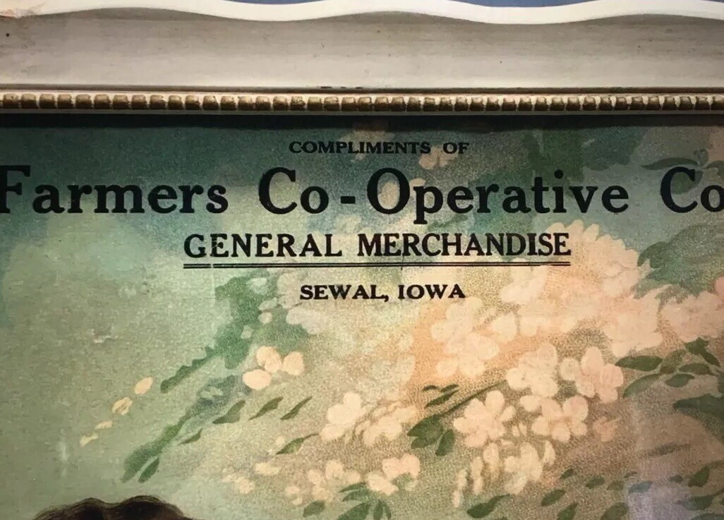 Early 1900’s Advertising Print, Farmers Do-Operative