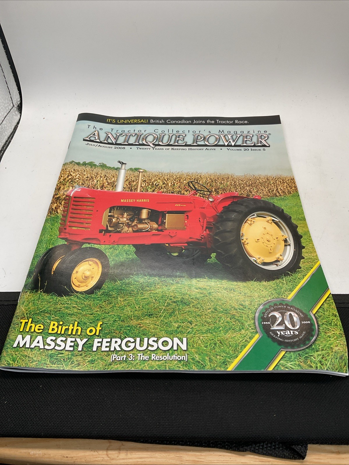 Antique Power Magazine – July August 2008 – The Birth of Massey Ferguson Part 3