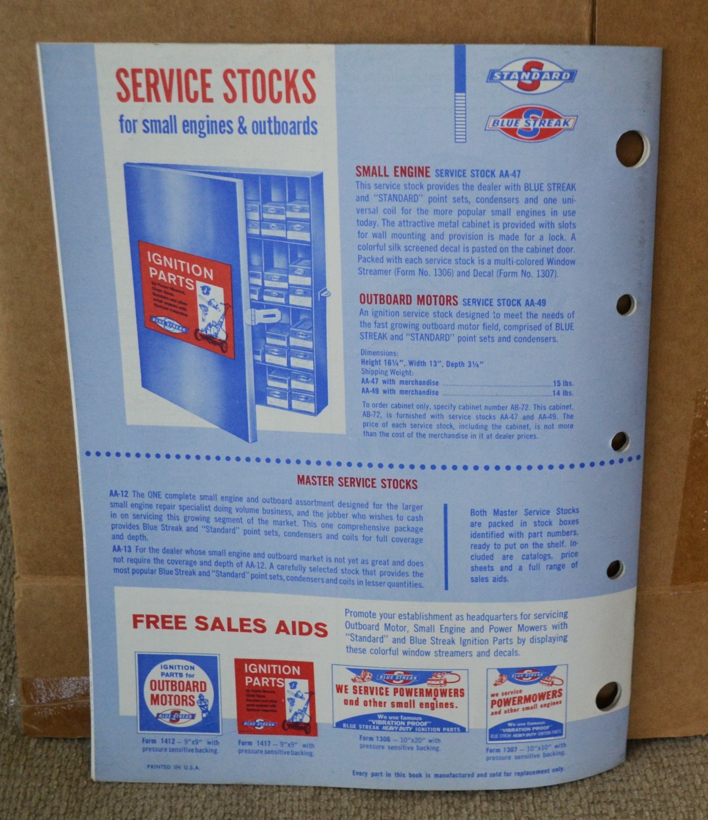 VTG 1969 Standard Plus Small Engine Ignition Parts Catalog AA5