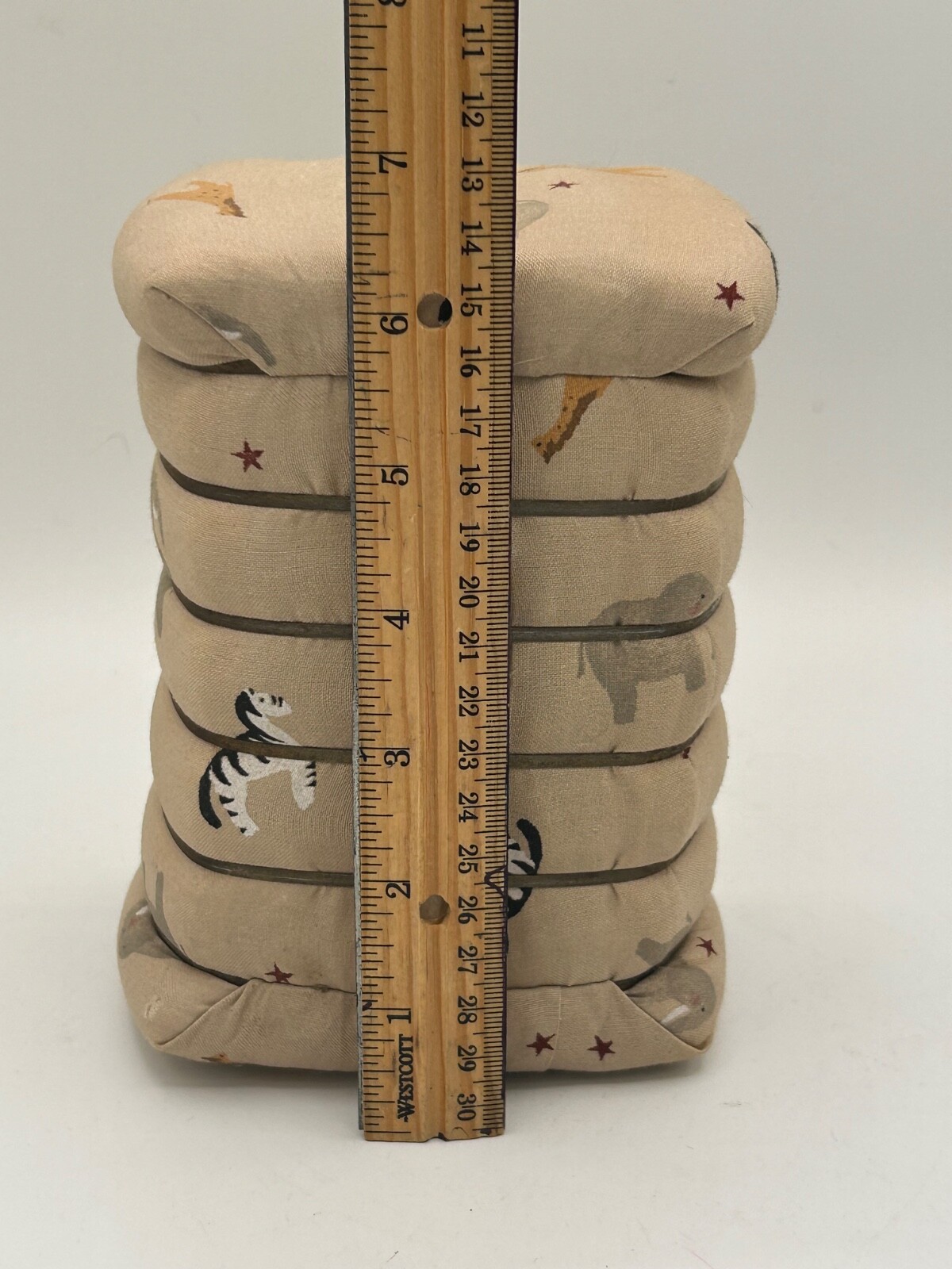 vintage mini cotton bale gilkey farms