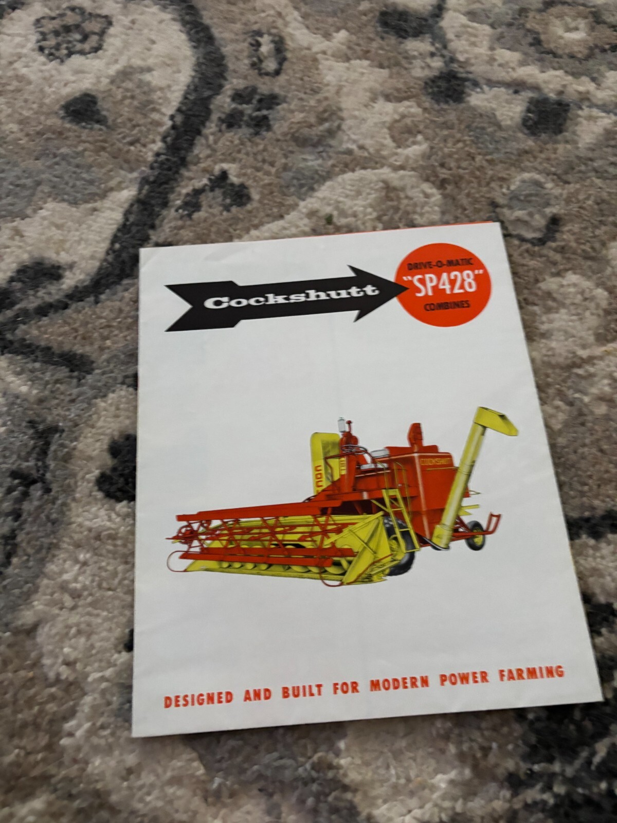 Cockshutt SP428 Combine Brochure FCCA25