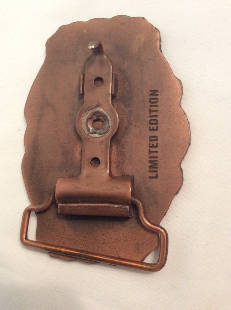 1 Bronze 1982 & 1 Silver 1983 Hy Capacity Ltd Edition Belt Buckle-Humboldt IA B2