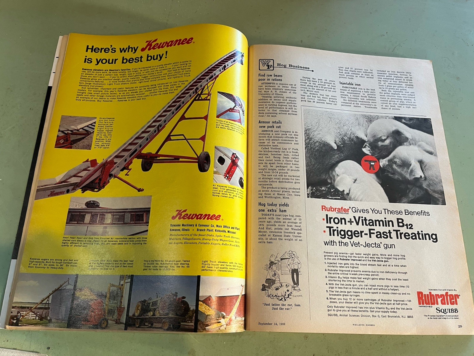 vintage farm progress show 1968 wallaces farmer newspaper