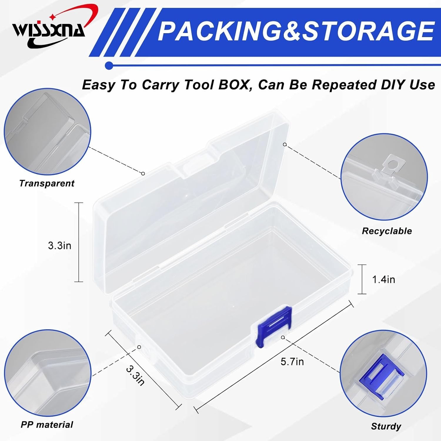 Heavy Duty PTO and Hitch Lynch Square D-Shape Pins 6PCS for Tractors Trucks