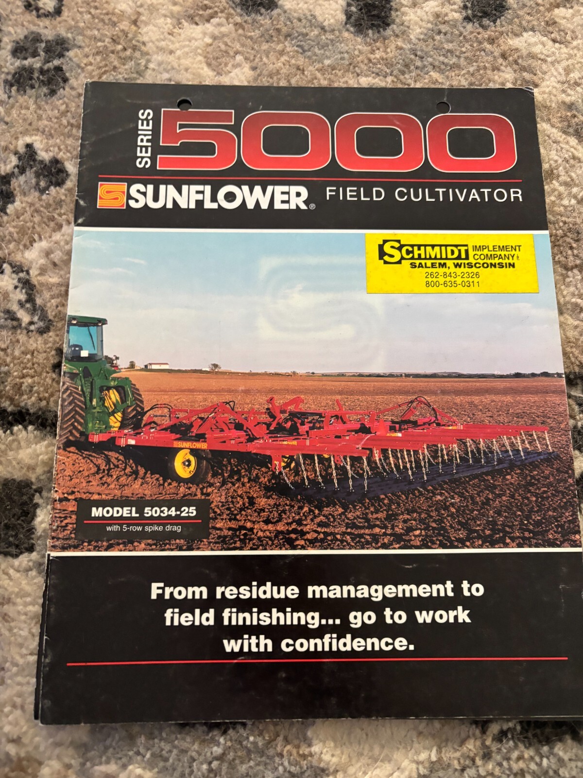 Sunflower 5000 Series Field Cultivators Brochure FCCA25