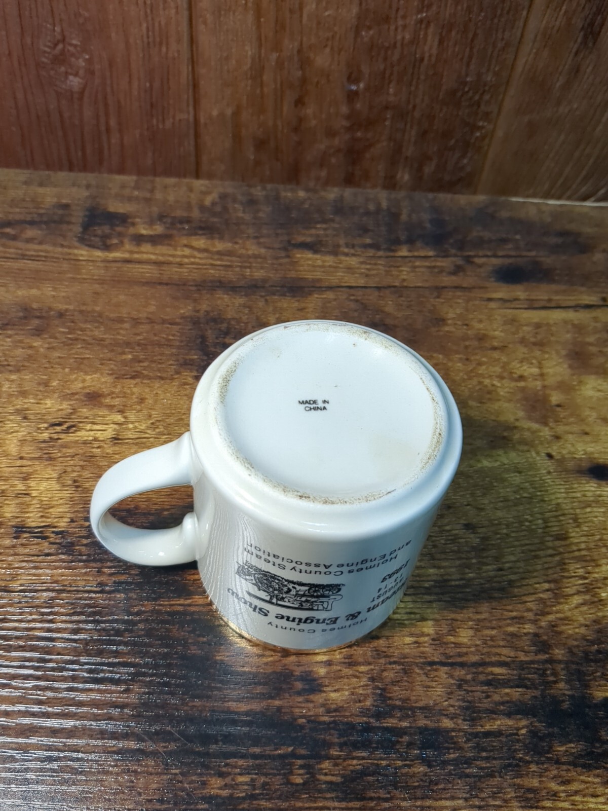 Holmes County Ohio Steam Engine Tractor Show 1993 Vintage Coffee Mug